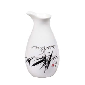 Ceramic Japanese Sake Pot Porcelain Sake Bottle Traditional Liquor Wine Jug #05