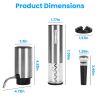 4 In 1 Electric Wine Opener Set Rechargeable Wine Aerator Foil Cutter Vacuum Wine Stopper Wine Gifts for Men Women