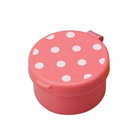 1pc Seasoning Bottle Mini Tomato Sauce Salad Container Sauce Can; Household Kitchen Seasoning Can (Color: Pink)