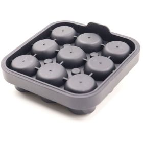 1pc; Frozen Ice Rose Mold; Food Grade Silicone Cork Block Ice Box Ice Cream Maker Household Grinder (Color: Black, Material: Food Grade Silicone)