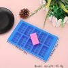 1pc 6 Styles Ice Cube Mold; Building Blocks Modeling Ice Tray Silicone Mold DIY Robot Building Blocks Ice Cube Mold Chocolate Mold Cake Decoration Mod