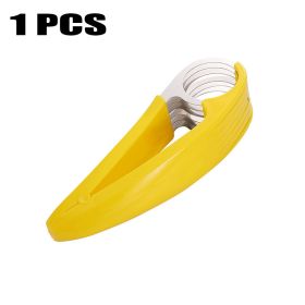 Kitchen Supplies Banana Slicer 304 Stainless Steel Ham Sausage Cutter (Quantity: 1pcs)