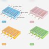 1pc Plastic PP Flat Lying Multi-layer Stacking With Dust-proof Cover; Ice Cream Mold; Homemade Ice Cream Mold