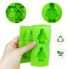 1pc 6 Styles Ice Cube Mold; Building Blocks Modeling Ice Tray Silicone Mold DIY Robot Building Blocks Ice Cube Mold Chocolate Mold Cake Decoration Mod