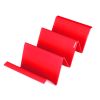 1pc/6pcs Colorful Taco Holder Stands - Premium Large Taco Tray Plates Holds Up To 3 Or 2 Tacos Each; PP Health Material Very Hard And Sturdy; Dishwash