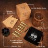 Stainless Steel Whiskey Bullet Stones Gift Set