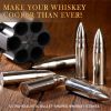 Stainless Steel Whiskey Bullet Stones Gift Set