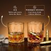 Stainless Steel Whiskey Bullet Stones Gift Set