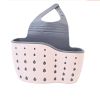 Adjustable Sink Drainer Kitchen Storage Rack Faucet Sponge Double Drainer Hanging Basket